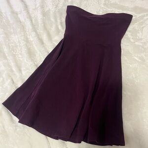 Express Deep Purple A-Line Dress